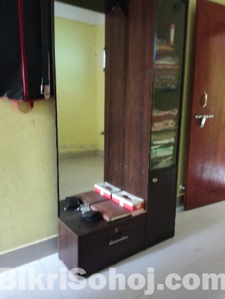 খাট + ড্রেসিং টেভিল